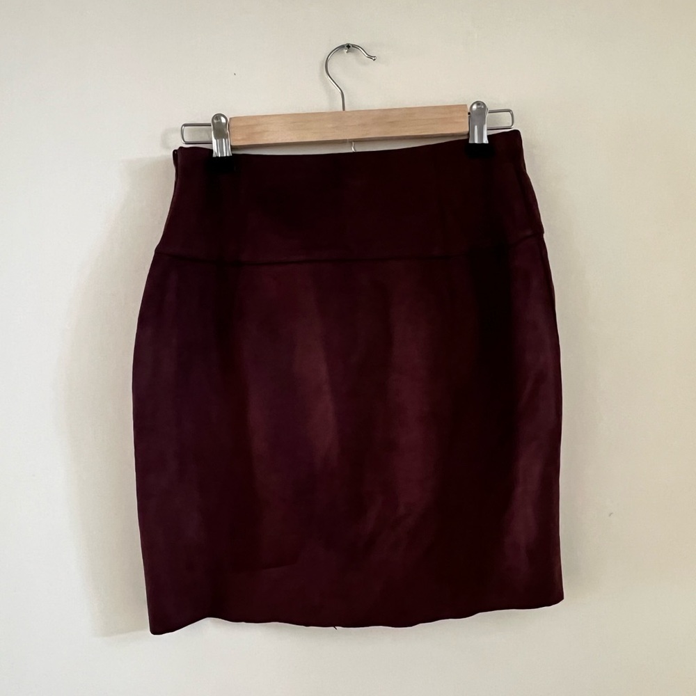 Naked Zebra Suede Skirt